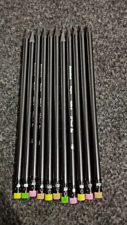 مداد مشکی آدمیرال مدل Negro کد 61C بسته 12 عددی