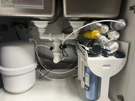 دستگاه تصفیه کننده آب آکوآ اسپرینگ مدل UF - SF4800  کد 01 به همراه فیلتر تصفیه آب