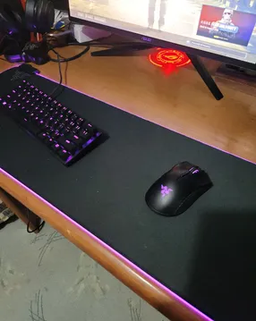 ماوس پد مخصوص بازی ریزر مدل Goliathus Extended Chroma