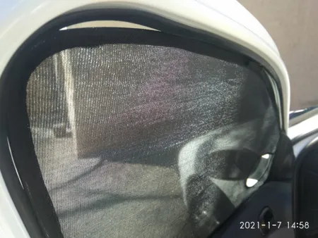 آفتاب گیر شیشه خودرو پاسیکو مدل P526 مناسب برای پژو 206 بسته 4 عددی