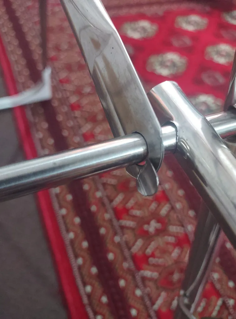 بند رخت پیشگام مدل تمام استیل 4 بال کد HN2FX-4B