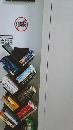 کتابخانه مدل ترمه 9 طبقه