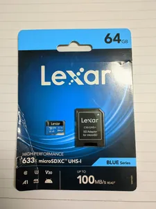 تجریه خرید کارت حافظه‌ microSDXC لکسار مدل 633X کلاس 10 استاندارد UHS-I U3 سرعت ظرفیت 64 گیگابایت