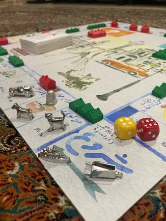 بازی فکری مدل مونوپولی طهران