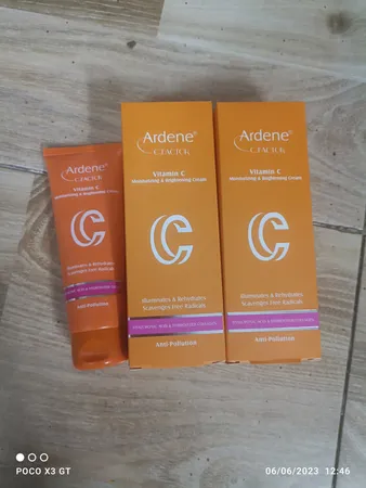 کرم روشن کننده آردن سی فکتور مدل ویتامین C حجم 75 میلی لیتر