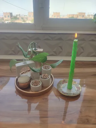 ست 10 تکه دکوری بتنی مدل رومیزی طرح کلاسیک