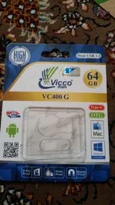 تجریه خرید فلش مموری ویکومن مدل VC400 ظرفیت 64 گیگابایت