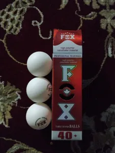 تجریه خرید توپ پینگ پنگ فاکس مدل هفت ستاره بسته سه عددی