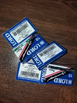 تیغ یدک سنتی لرد مدل Super بسته 10 عددی