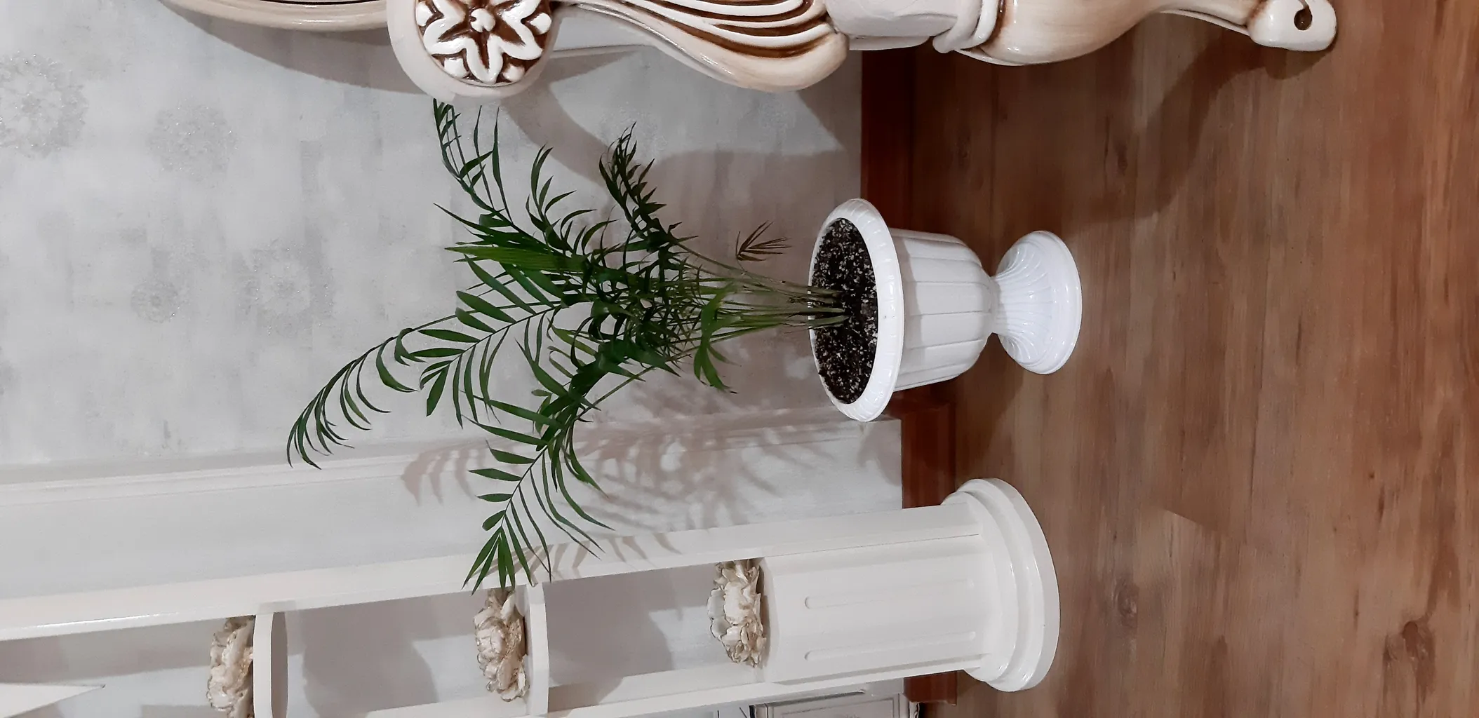 گلدان کلاسیک مدل پایه دار کد25cm