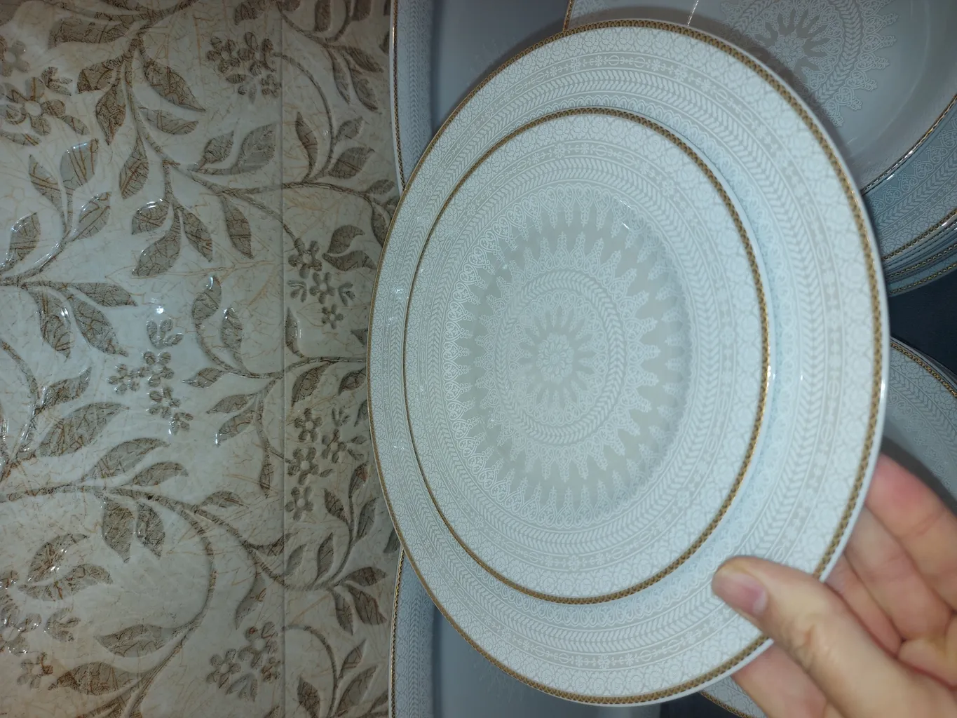 سرویس غذاخوری 28 پارچه 6 نفره مقصود مدل پالومه