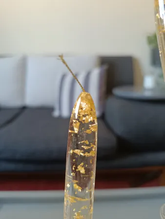 شمع مدل کریستالی کد CK-20 بسته 2 عددی