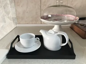 تجریه خرید قوری چینی زرین ایران مدل هتلي 2 فنجان