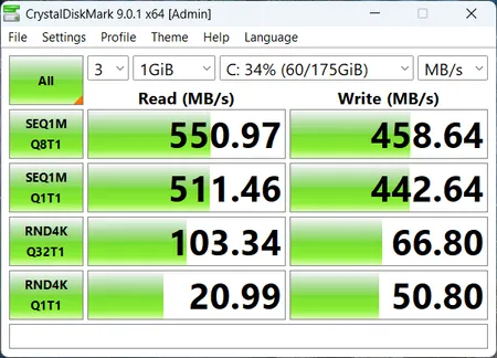 اس اس دی اینترنال ایکس انرژی مدل Gold ظرفیت 512 گیگابایت