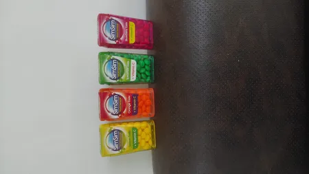 قرص خوشبو کننده دهان سیم سیم مدل ویتامین C بسته 4 عددی