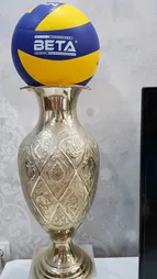 توپ والیبال چرمی بتا مدل MVA6000 سایز 5