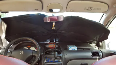 آفتابگیر خودرو مدل چتری