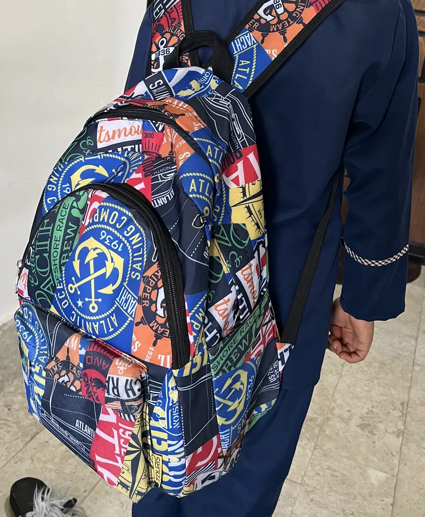 کوله پشتی پسرانه توریث مدل ZZ-150003