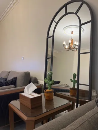 آینه مدل فلزی طرح تاج 180