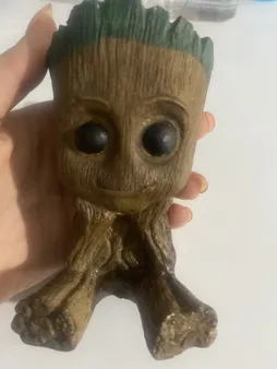 گلدان طرح بچه گروت کد ck118