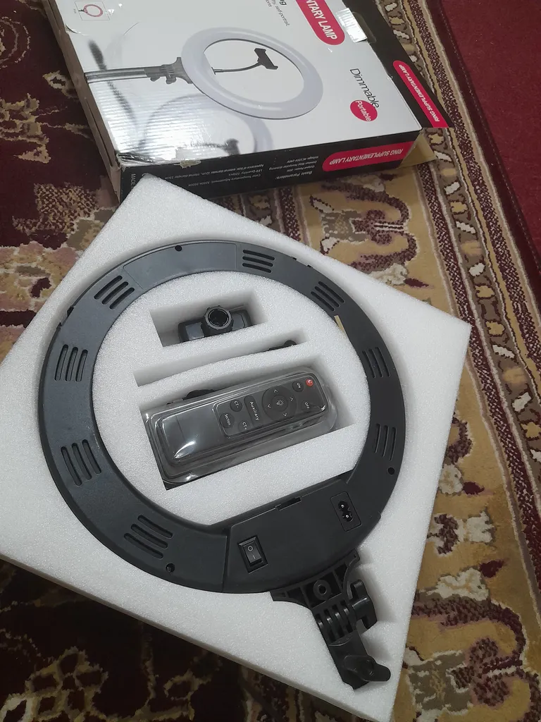 رینگ لایت مدل dimmable