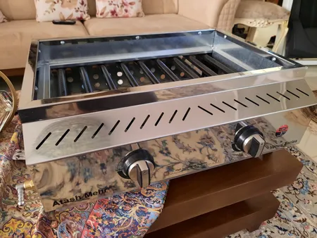 کباب پز گازی آتش‌مهر مدل steel60