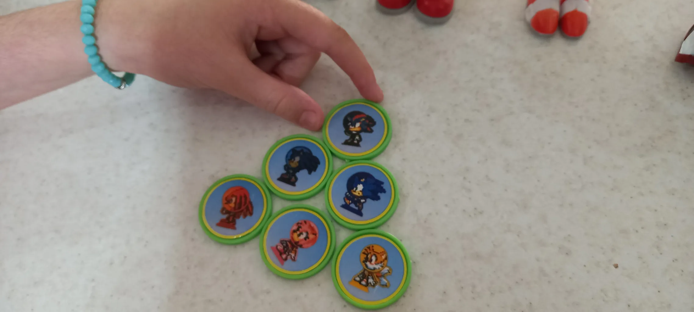 فیگور طرح سونیک مدل F15 مجموعه 6 عددی