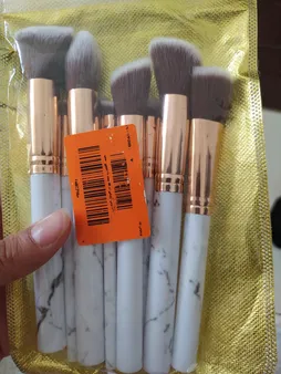 ست برس آرایشی کد 08 بسته 10 عددی