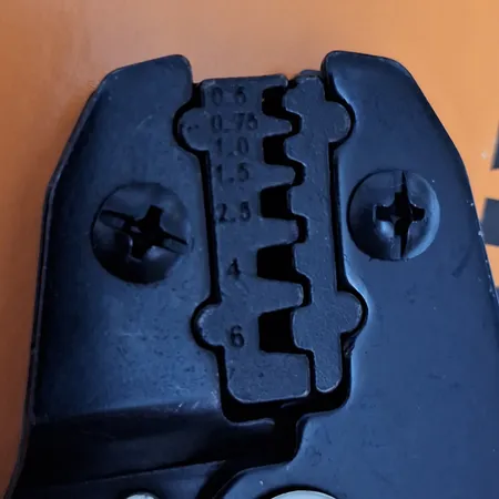 انبر پرس سر سیم مدل اس ان  سایز 0.25 / 6.0