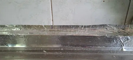 نوار چسب آلومینیومی مدل سالین کد 05 عرض 5 سانتی متر