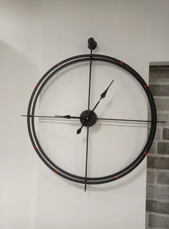 ساعت دیواری مدل فلزی کد D460