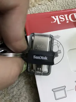 فلش مموری سن دیسک مدل Ultra Dual Drive M3.0 ظرفیت 16 گیگابایت