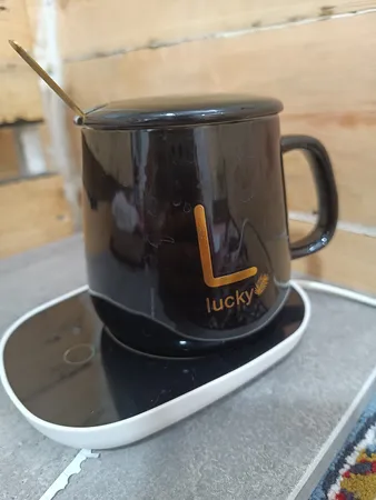 ماگ حرارتی لاکی مدل 1314 به همراه صفحه گرمکن برقی