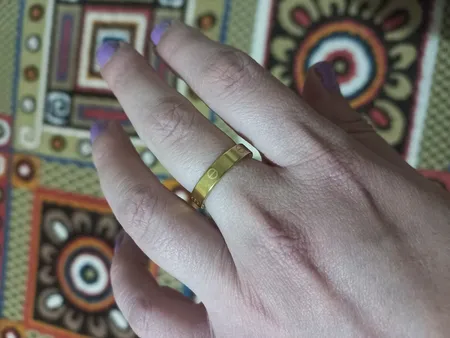 انگشتر زنانه مدل استیل کد ST762