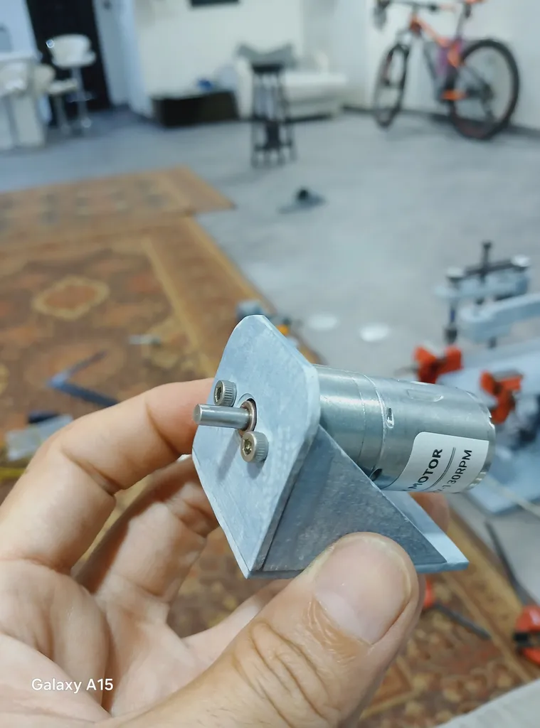 موتور گیربکس مدل GA25 کد 130RPM بسته 2 عددی