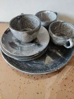 سرویس چای خوری 8 پارچه کد 008