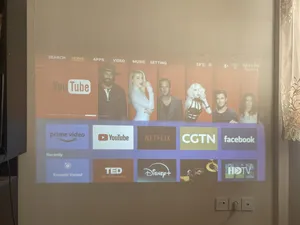 تجریه خرید ویدئو پروژکتور النز مدل SD500 Smart Android به همراه پرده نمایش و دو کنترل