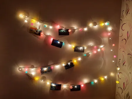 ریسه لامپ ال ای دی مدل گل رز6 متری