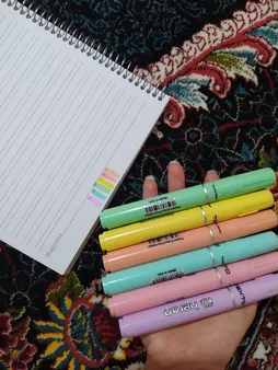 ماژیک علامت گذار پلیکان مدل Heron مجموعه 6 عددی