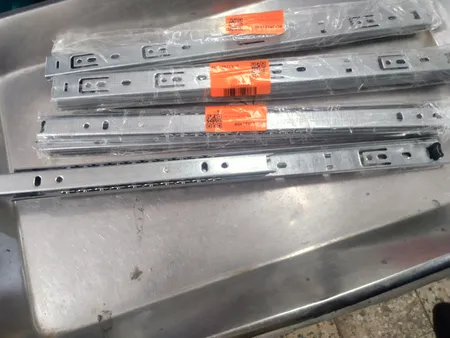 ریل ساچمه ای مدلAKE سایز35 سانتی متر بسته 2 عددی