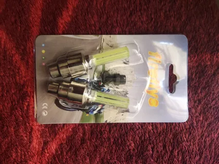 چراغ دوچرخه مدل سروالف مدادی بسته 2 عددی