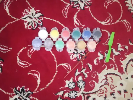 گواش 12 رنگ آریا کد 4015