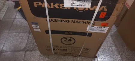 ماشین لباسشویی پاکشوما مدل BWF 40904 WT ظرفیت 9 کیلوگرم