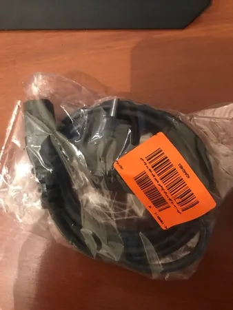 کابل برق سه پین منبع تغذیه کامپیوتر دی-نت طول 1.8 متر