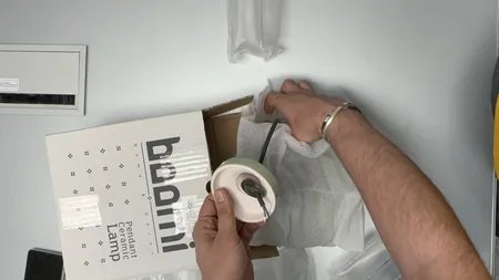 چراغ آویز بومی مدل آترین