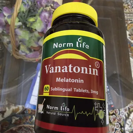 قرص زیر زبانی واناتونین گلد نورم لایف- 10 میلی گرم بسته 60 عددی