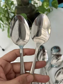 قاشق غذا خوری مدل کلاسیک مجموعه ۶ عددی