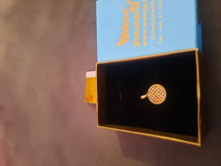 آویز گردنبند طلا 18 عیار زنانه مایا ماهک مدل MM1928 طرح تراش