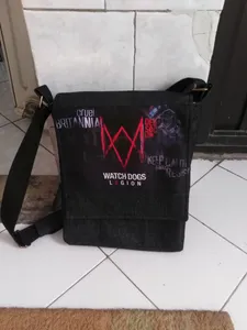 تجریه خرید کیف رودوشی چی چاپ طرح بازی واچ داگز کد 65566