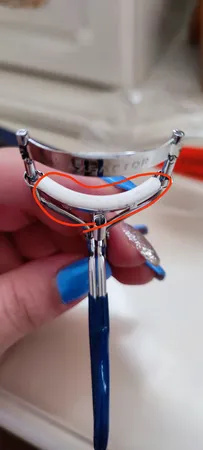 فر مژه سولینوین مدل فنردار همراه با 2 عدد پد یدک